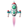 Launching rocket