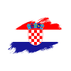Croatie drapeau croate drapeau