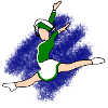 Balancing act green-white