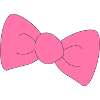 pink suit bow tie