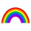 Retro Regenbogen Bunt Geschenk