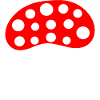 Toadstool, mushroom in the woods gift