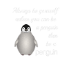 Be a Penguin