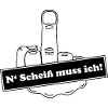 N Scheiss muss ich
