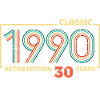 Anniversaire 1990-30 ans - RETRO