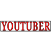 Youtuber Schriftzug