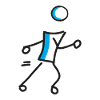 Running Square People 1