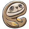 Happy sloth