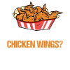 Chicken Wings Spruch Hähnchen