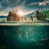 Underwater world of imagination