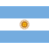 Mouth with the flag Argentina