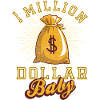 1 million dollar baby cash money gold gift idea