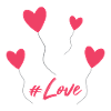 Heart Balloons #Love