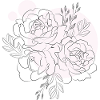 Peonies bloom