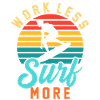 Summer surfing surfboard