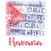 Havana Cuban Flag gift