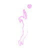 Volleyball girl