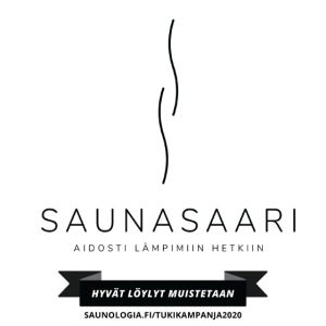 Saunasaari - valkoinen