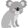 Cute koala