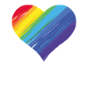Rainbow heart