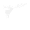 Röhrender Hirsch Tier Silhouette Geschenkidee