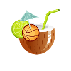 Basketball coconut