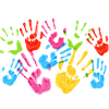 Children's handprint