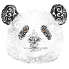 Swirly Panda