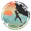 Climber free solo
