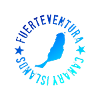 Fuerteventura island with lettering