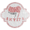 BADGE D'ANTIFA contre les nazis