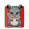Chinchilla Pop Art Panel