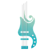 Amateur de basse | Basse | Turquoise dégradé