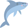 Cute shark
