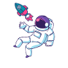 astronaut space space