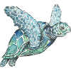 tortue aquarelle