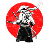 Samurai japanischer Krieger