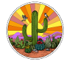 Hippie Cactus Desert