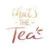 That's the tea (sunset)