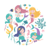 Sweet mermaids