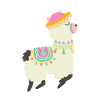 Funny alpaca