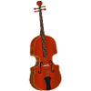 beautiful red-brown hand-drawn violin