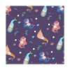 Patterns of cute mermaids