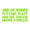 der schnelle Traktor