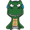 Console de jeu Gamer T-Rex