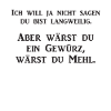 Lustiger Spruch