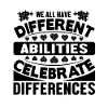 We all have different abilities