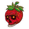 Strawberry skull skull | Strawberry skull