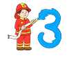 Firefighter children 3 years