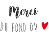 Merci, du fond du Coeur